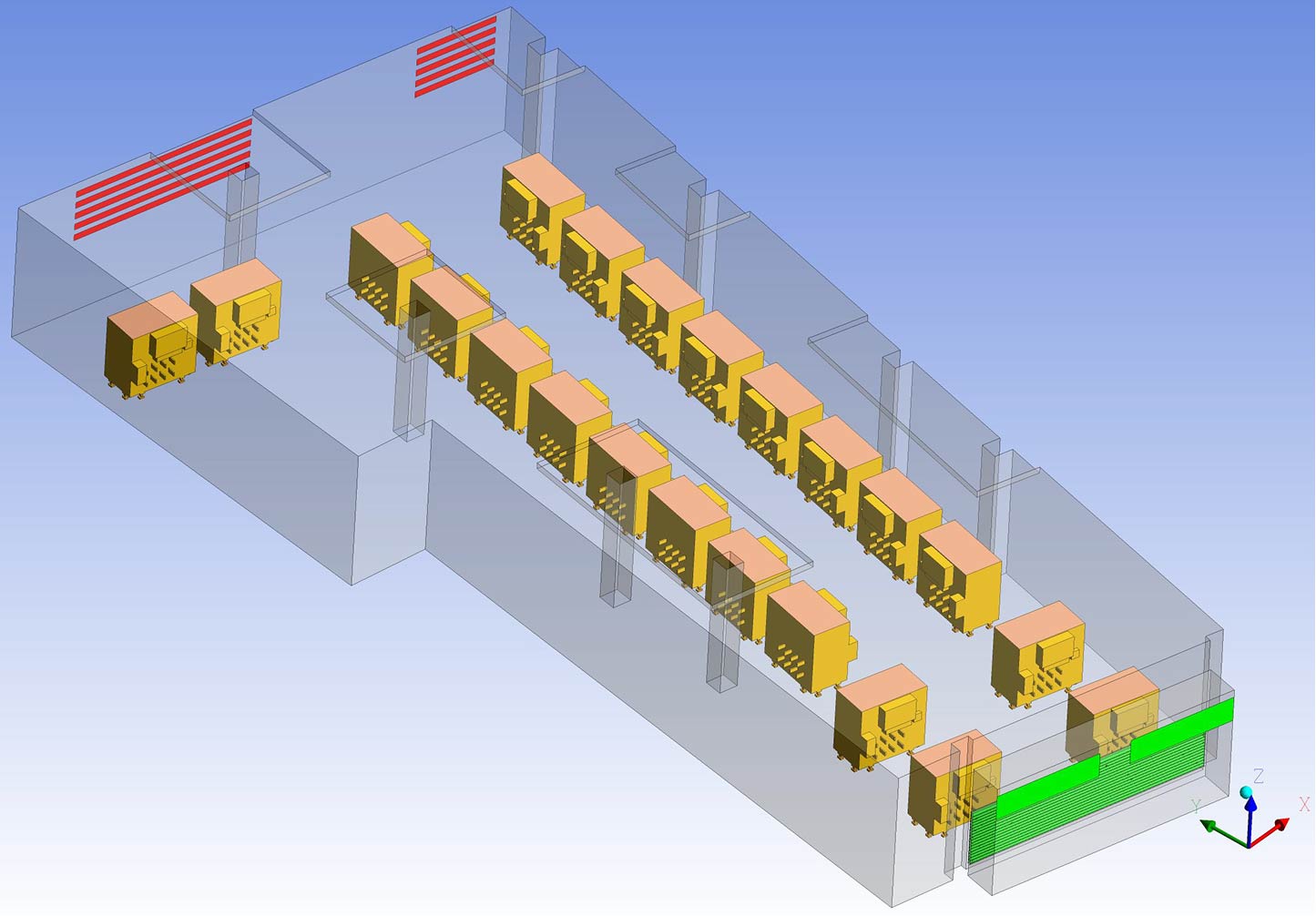 CFD Analysis of Airflow & Temperature of Transformer Room