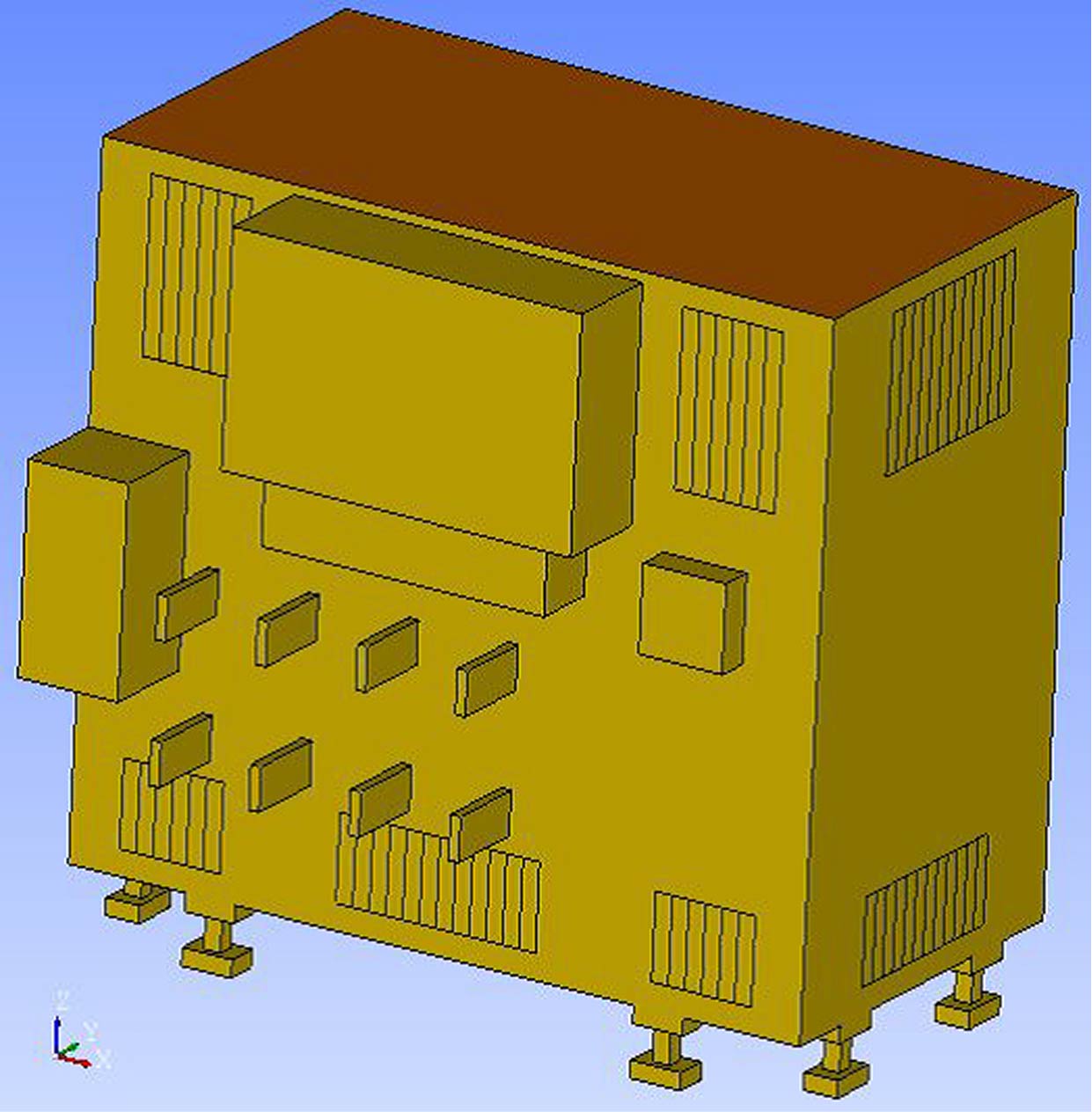 CFD Analysis of Airflow & Temperature of Transformer Room