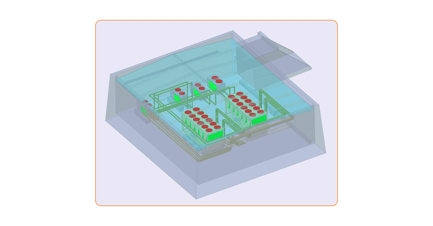 Hot Air Recirculation in Chiller Yards