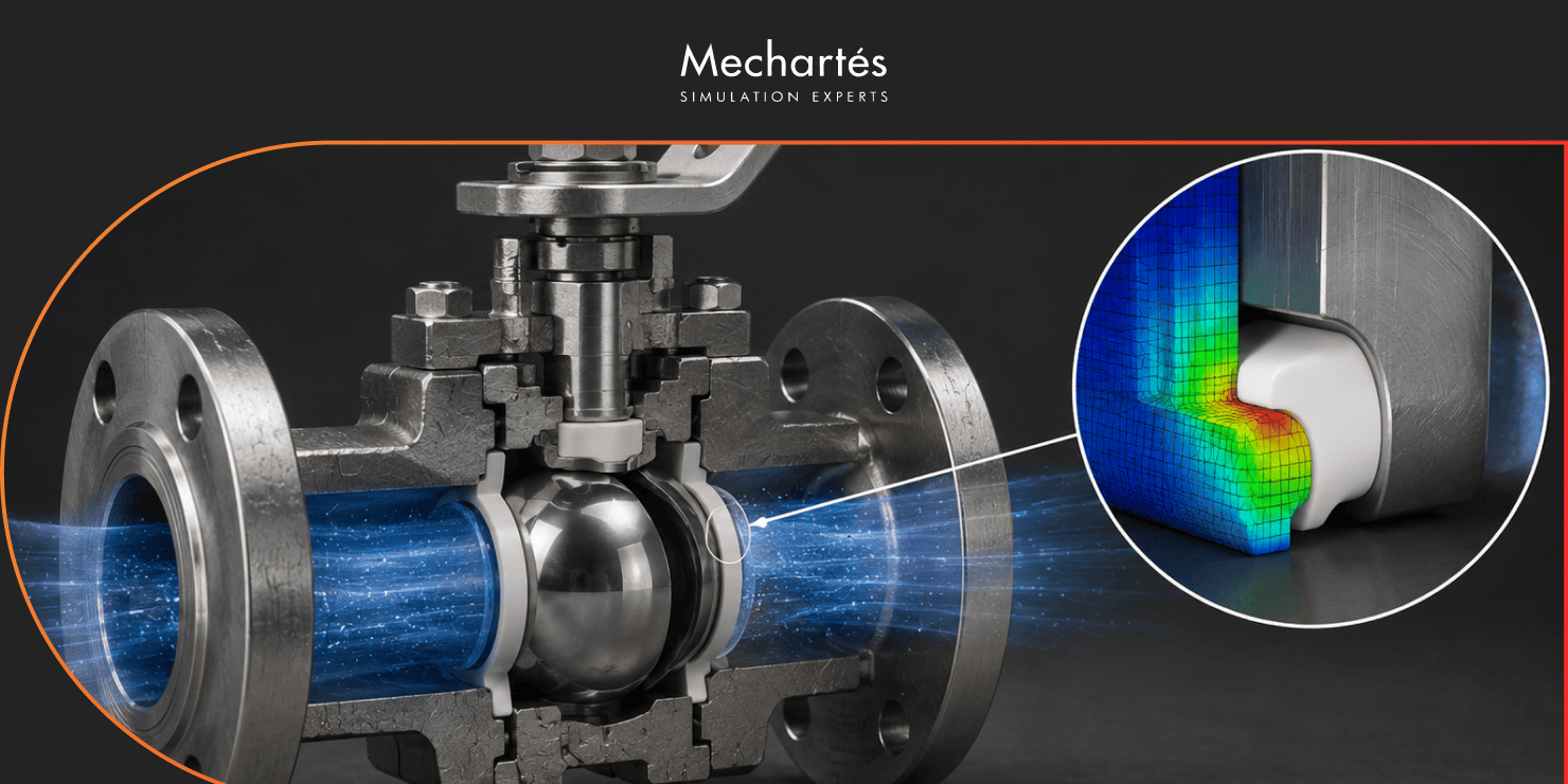 FEA Study Findings: PTFE Lip Seal Performance in a High-Pressure Valve